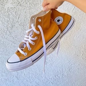 Saffron Yellow Converse